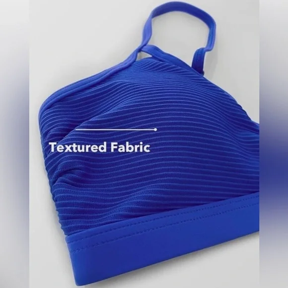 Cupshe Blue Women's Swimwear Bikini Set - Picture 4 of 8